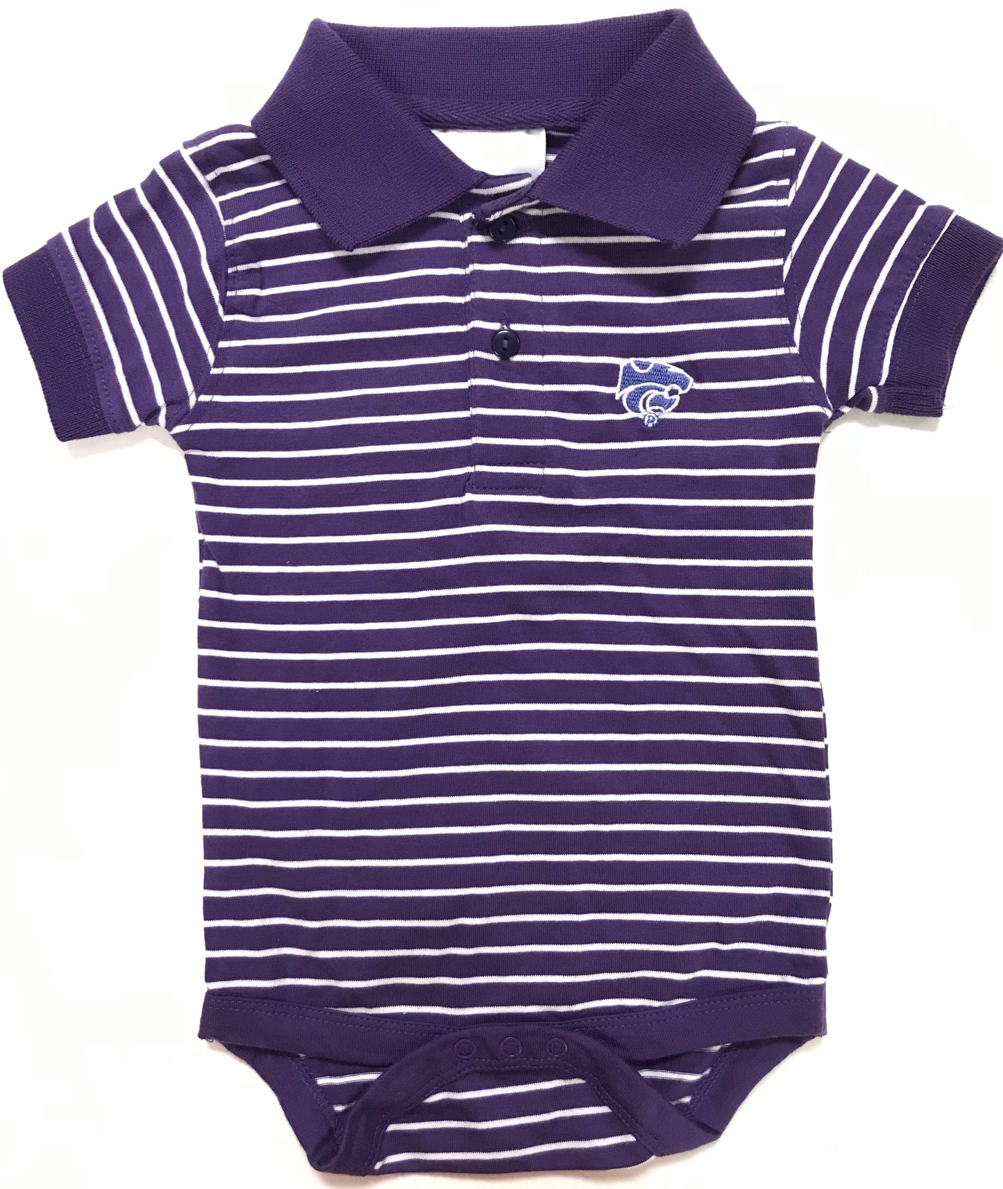 Kansas State Jersey Stripe Golf Creeper