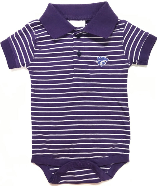 Kansas State Jersey Stripe Golf Creeper
