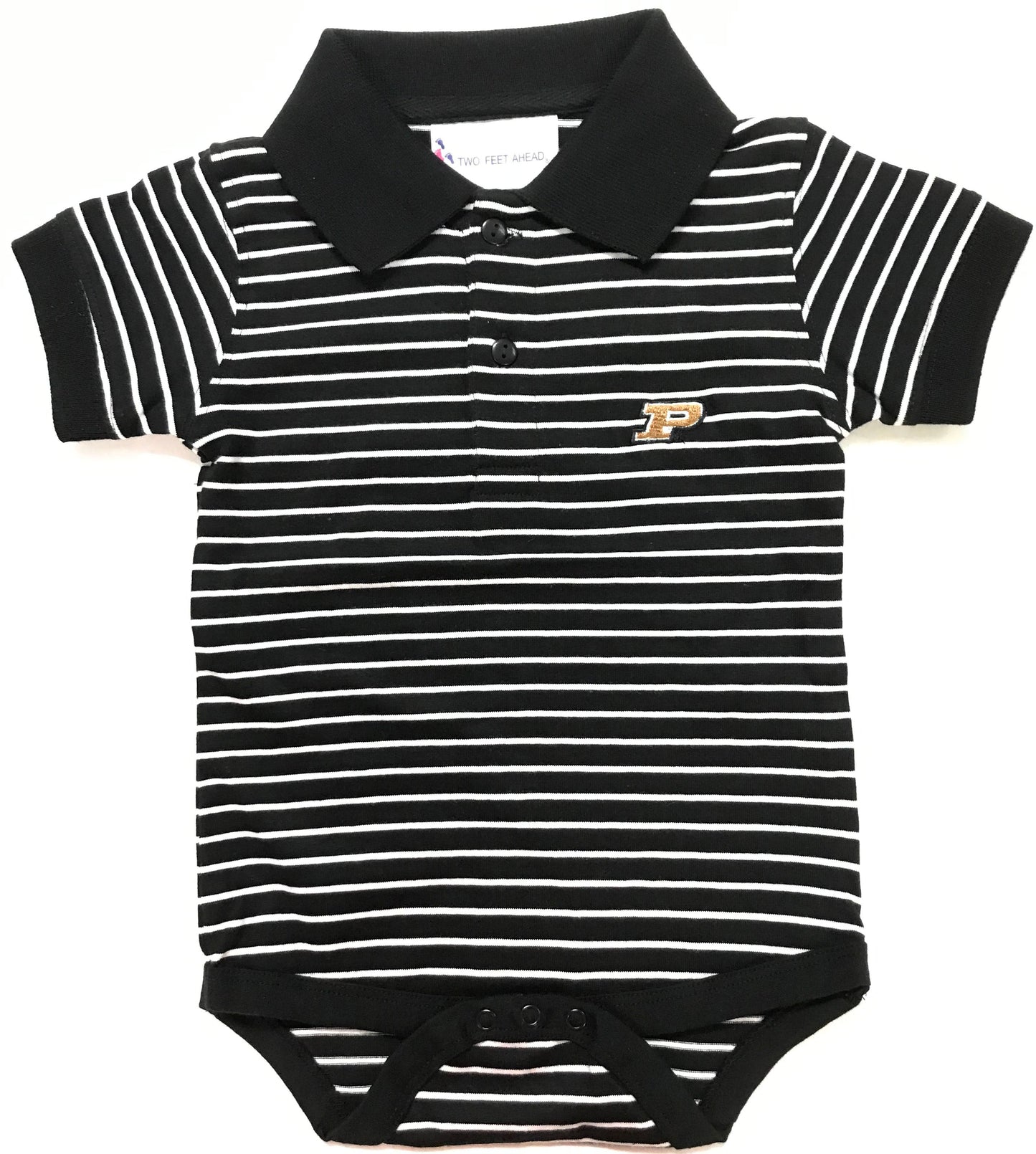 Purdue Jersey Stripe Golf Creeper