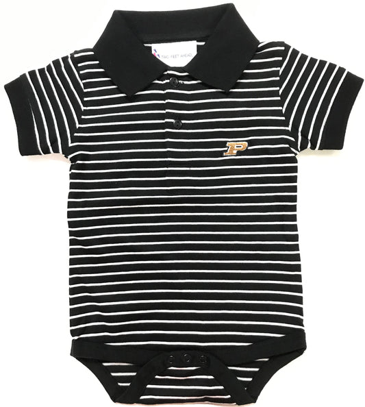 Purdue Jersey Stripe Golf Creeper