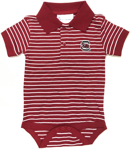 South Carolina Jersey Stripe Golf Creeper