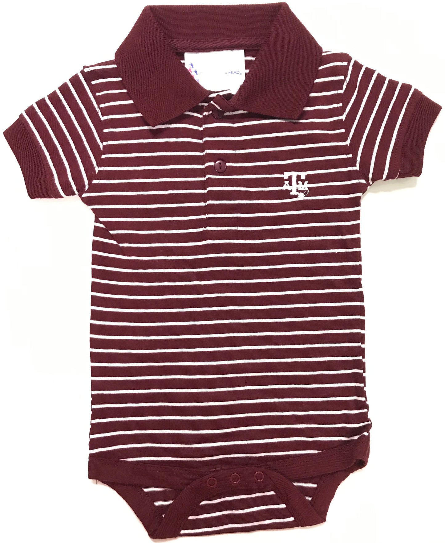 Texas A&M Jersey Stripe Golf Creeper