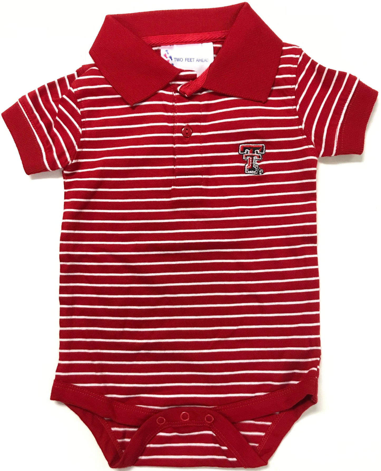 Texas Tech Jersey Stripe Golf Creeper