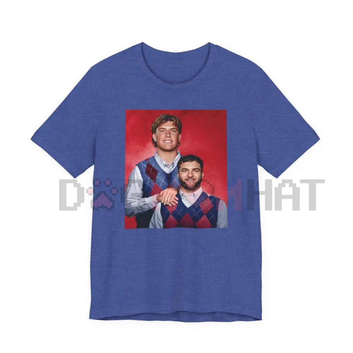 Jaxson Dart & Cam Ward Player Football Shirt – J Dart and Cam Dual QB Graphic Tee