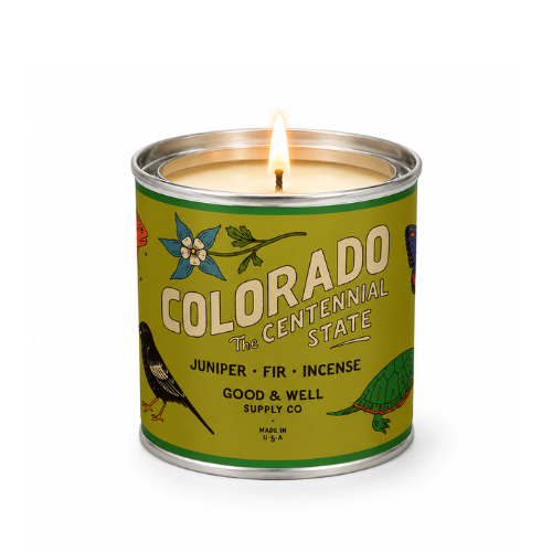 Colorado State Candle