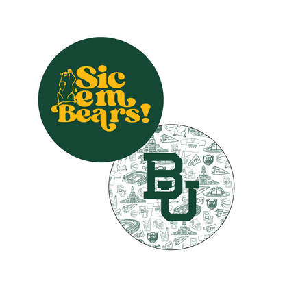 Baylor Coasters Set of 25