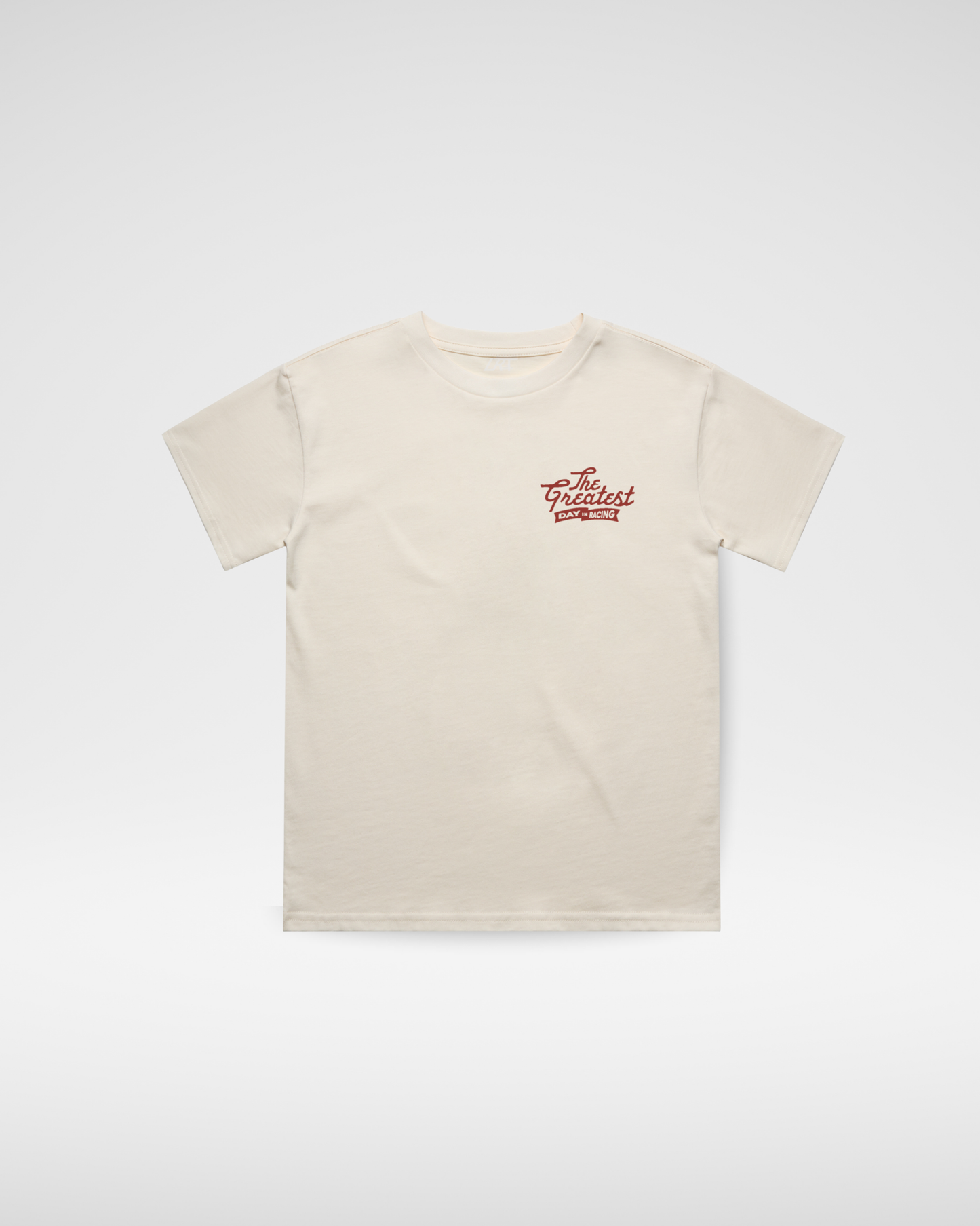 GREATEST DAY IN RACING TEE - CREAM