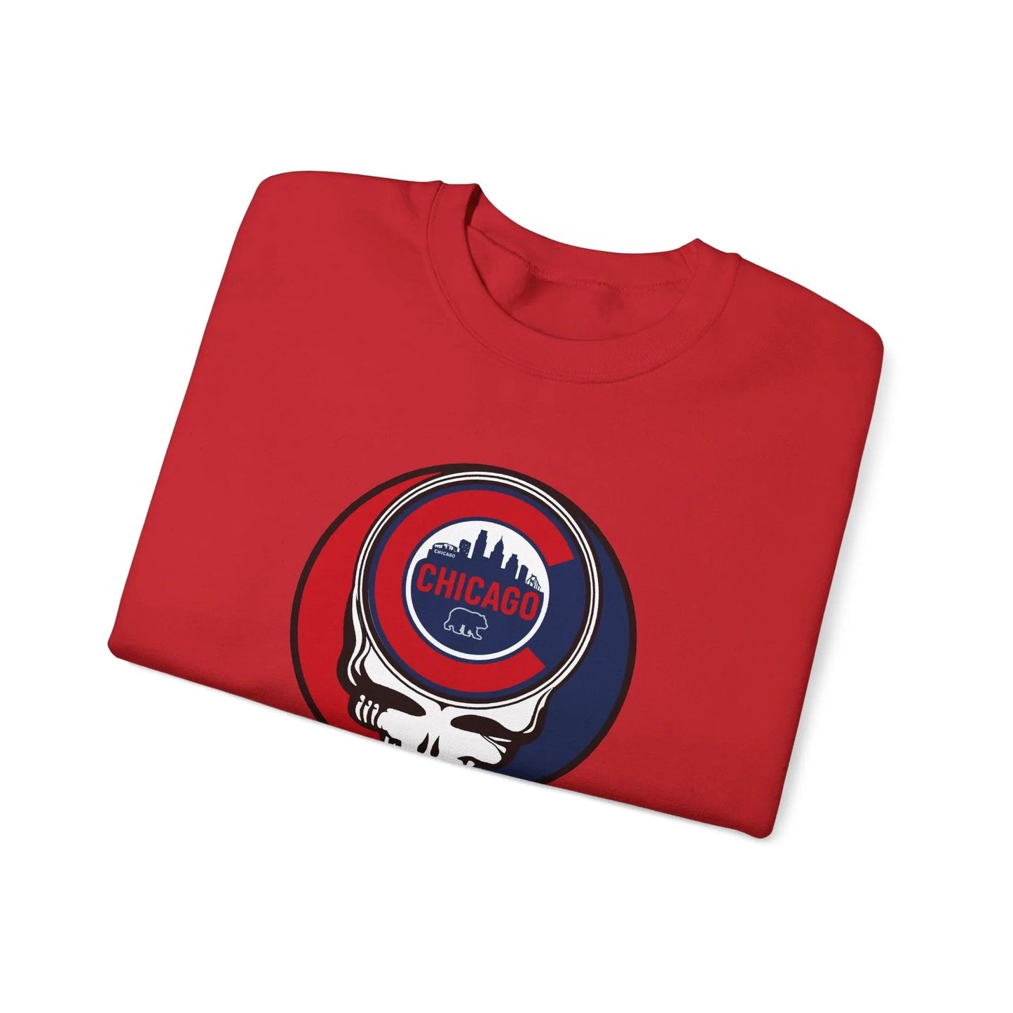Chicago Cubs Original StealieCrewneck Sweatshirt