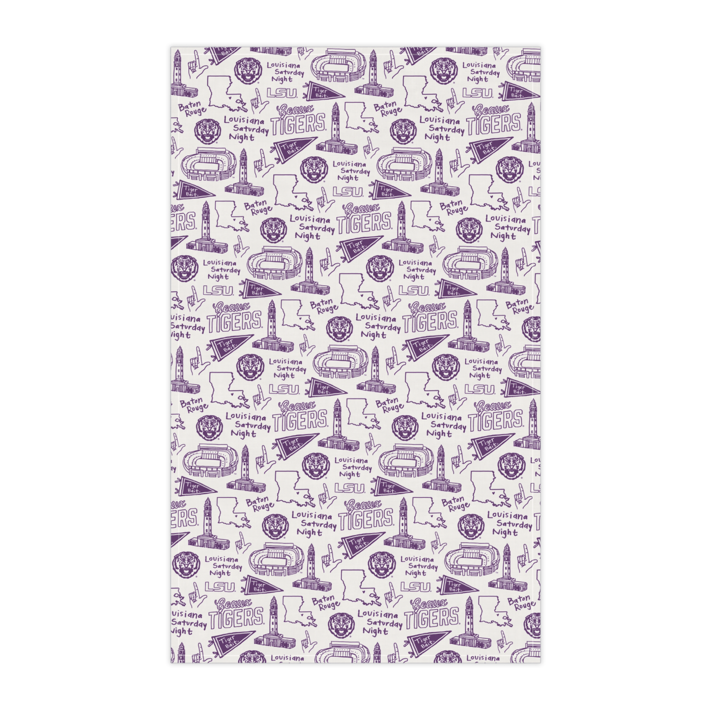 LSU Cotton Kitchen Towel