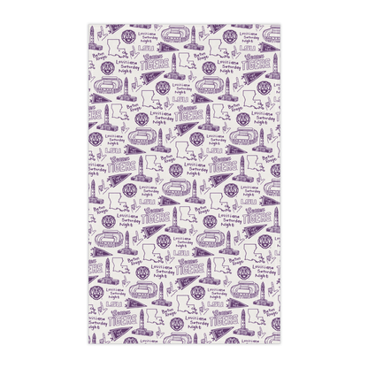 LSU Cotton Kitchen Towel