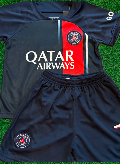 Kylian Mbappe PSG Soccer Jersey Toddler/Youth Soccer Jersey Kids Kit