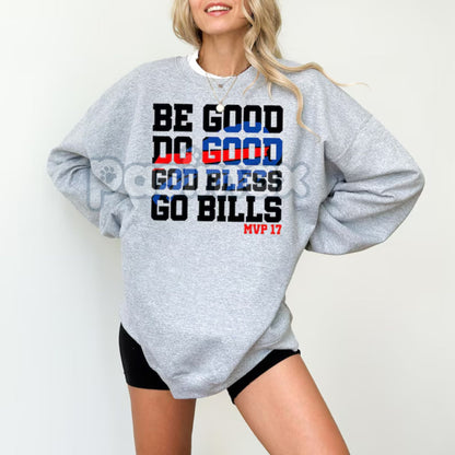 Josh Allen MVP 17 Sweatshirt – Buffalo Bills Fan Apparel