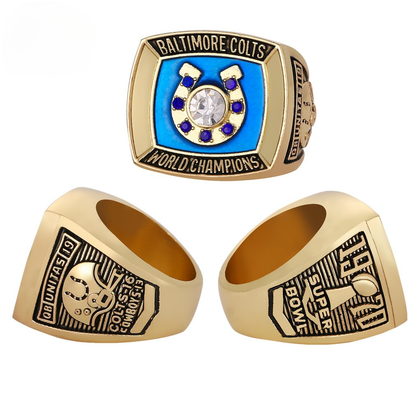 1970 Baltimore Indianapolis Football Championship V Ring Replica – Champions Collector Gift