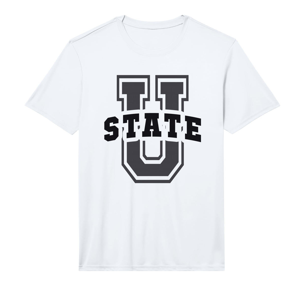 Funny State University Generic T-Shirt - Casual Everyday Wear Men Women