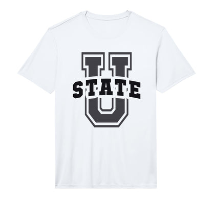Funny State University Generic T-Shirt - Casual Everyday Wear Men Women