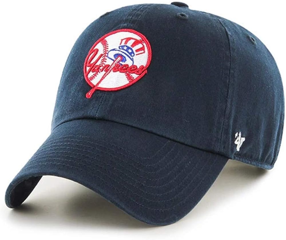 47 MLB New York Yankees Clean Up Adjustable Baseball Cap Navy