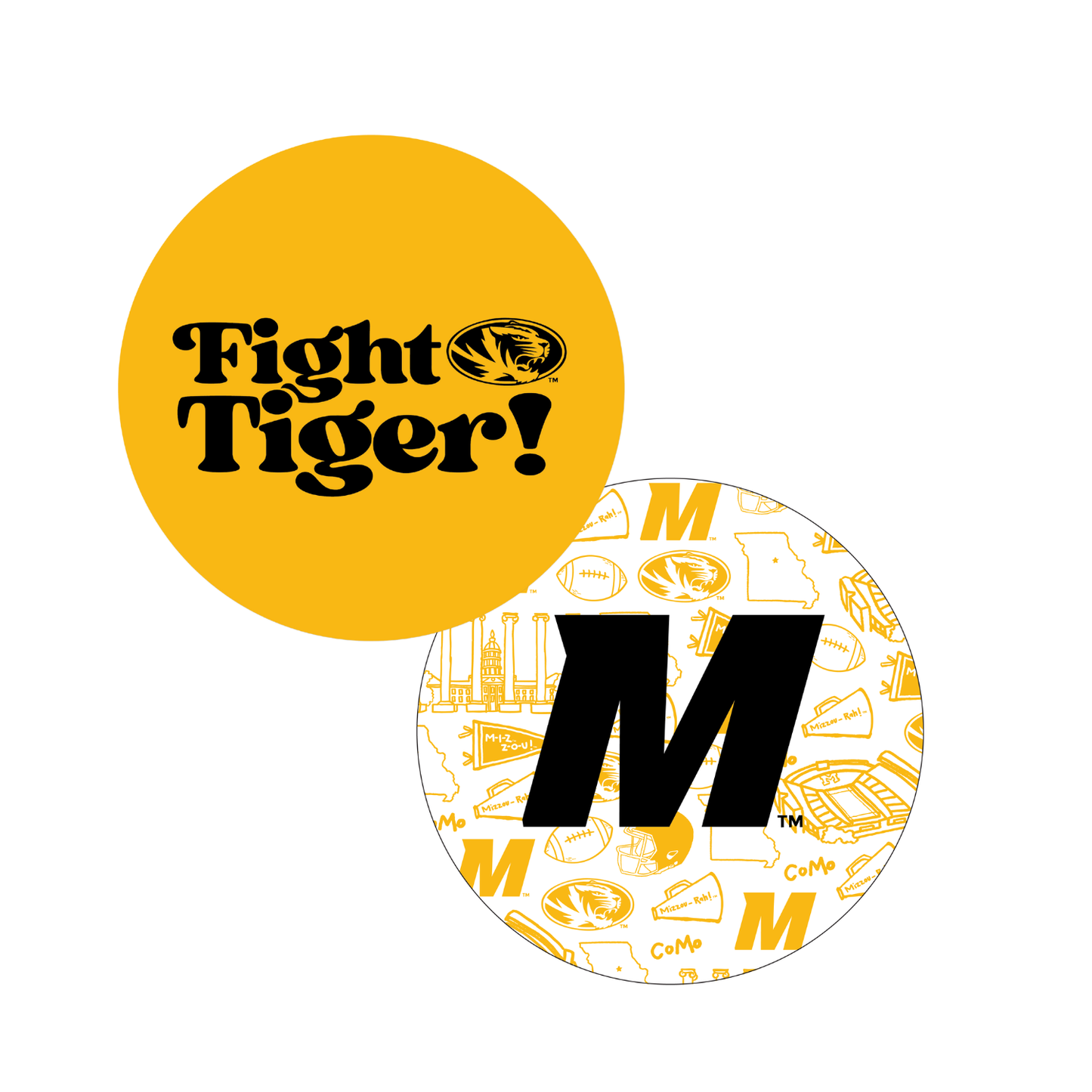 Mizzou Coasters Set of 25