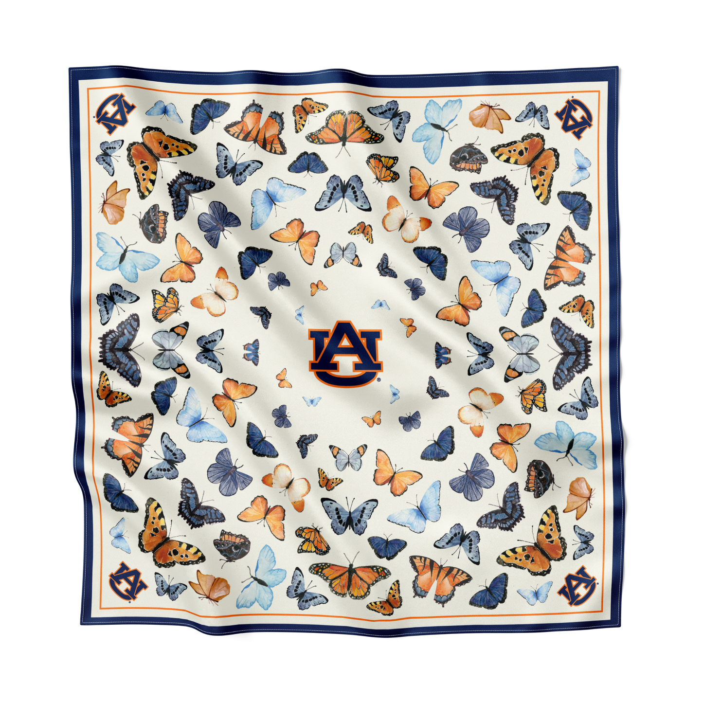Auburn Square Silk Scarf