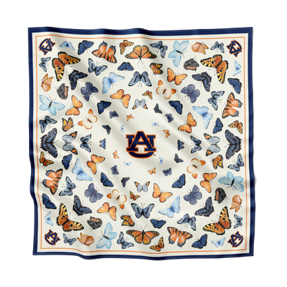 Auburn Square Silk Scarf