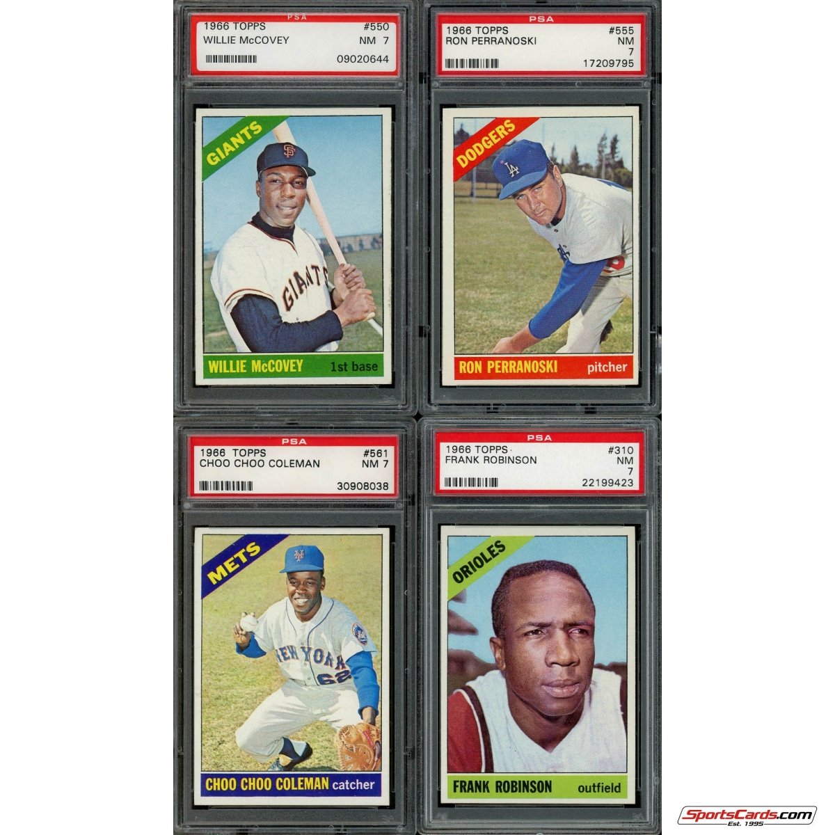 1966 Topps Baseball Complete Graded Set Break - (1) Graded Card (PSA 7 or Better) Per Box!