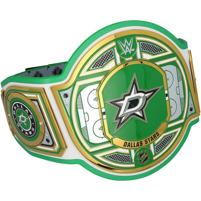Jason Robertson Dallas Stars Autographed Fanatics Authentic WWE Legacy Title Belt with "Robo" Inscription - Limited Edition #5/5
