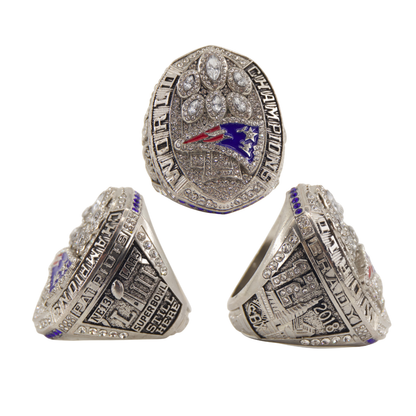 2018 New England Football Championship LIII Ring - Collectible Replica for Fans