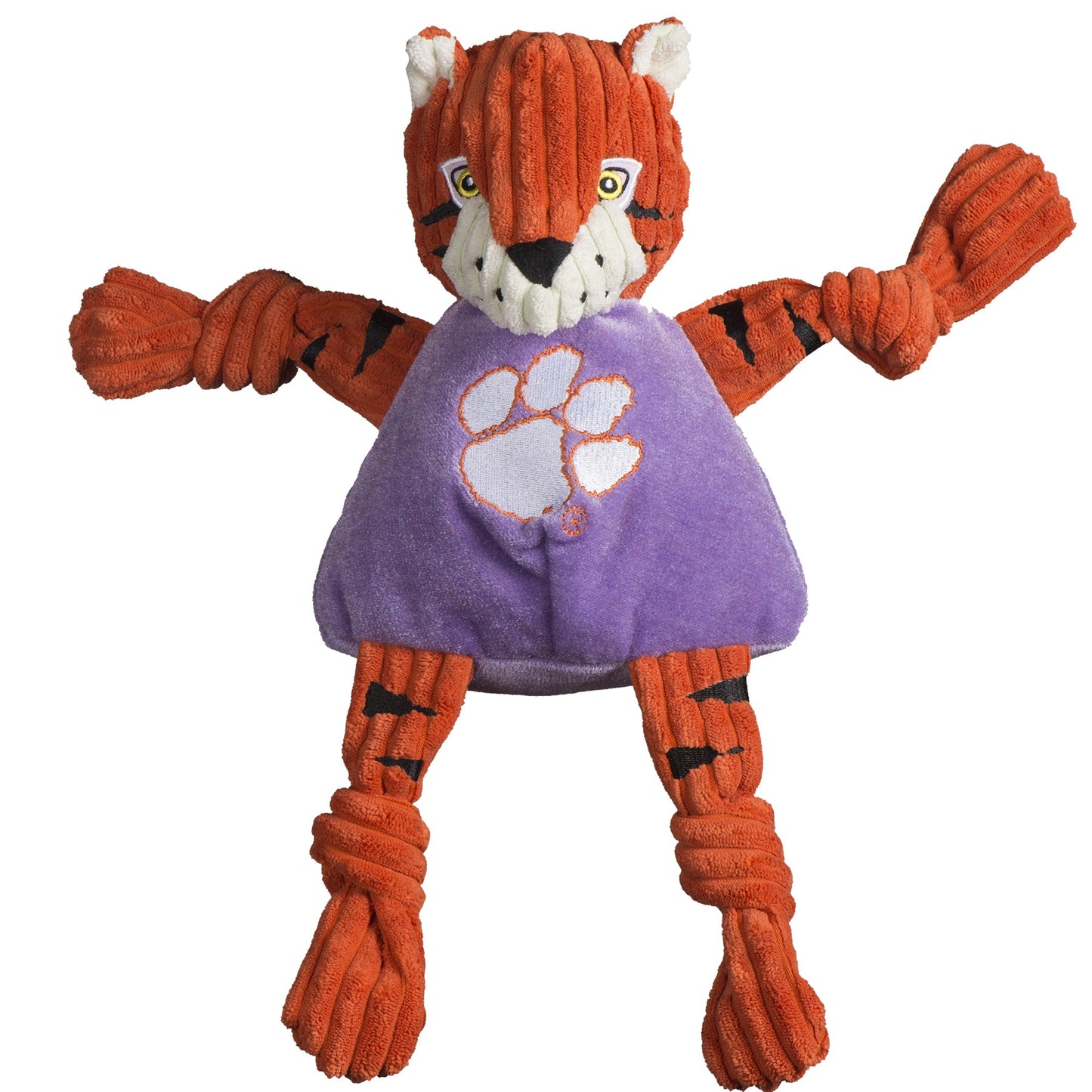 NCAA Clemson University, The Tiger Knottie® Plush Dog Toy