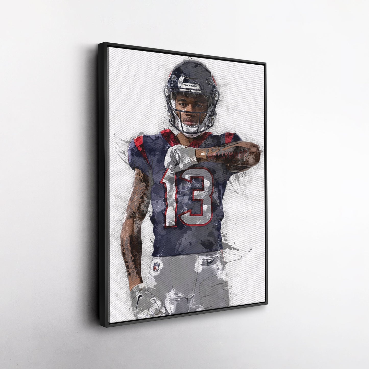 Tank Dell Canvas Art – Houston Texans Wall Decor