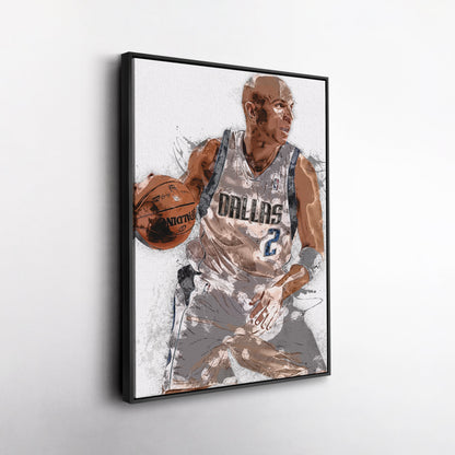Jason Kidd Canvas Art – Dallas Mavericks Wall Decor
