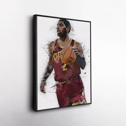 Kyrie Irving Canvas Art – Cleveland Cavaliers Wall Decor