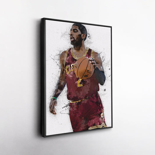 Kyrie Irving Canvas Art – Cleveland Cavaliers Wall Decor