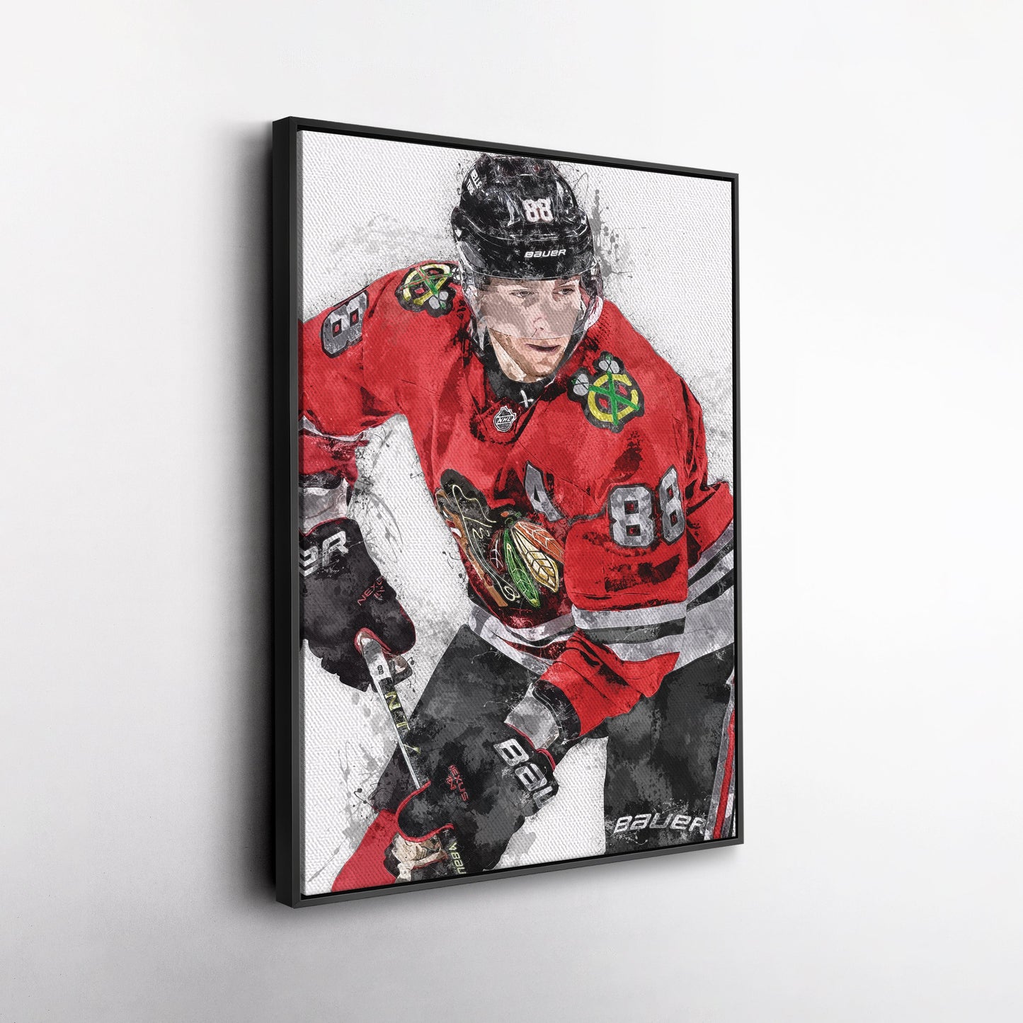 Patrick Kane Canvas Art – Chicago Blackhawks Wall Decor