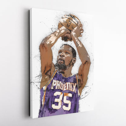 Kevin Durant Canvas Art – Phoenix Suns Wall Decor