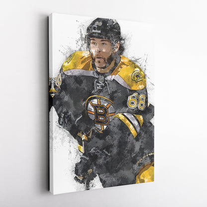 Jaromir Jagr Canvas Art – Boston Bruins Wall Decor