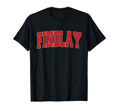 Findlay Oh Ohio Varsity Usa Sports T-Shirt - Graphic Print Unisex