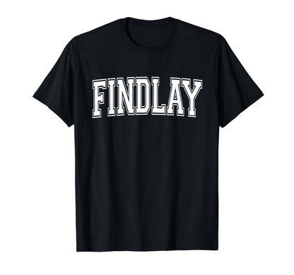 Findlay Oh Ohio Usa Sports Varsity T-Shirt - Casual Everyday Wear Men Women