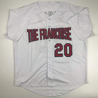Autographed/Signed Lou Brock St. Louis White Baseball Jersey JSA COA