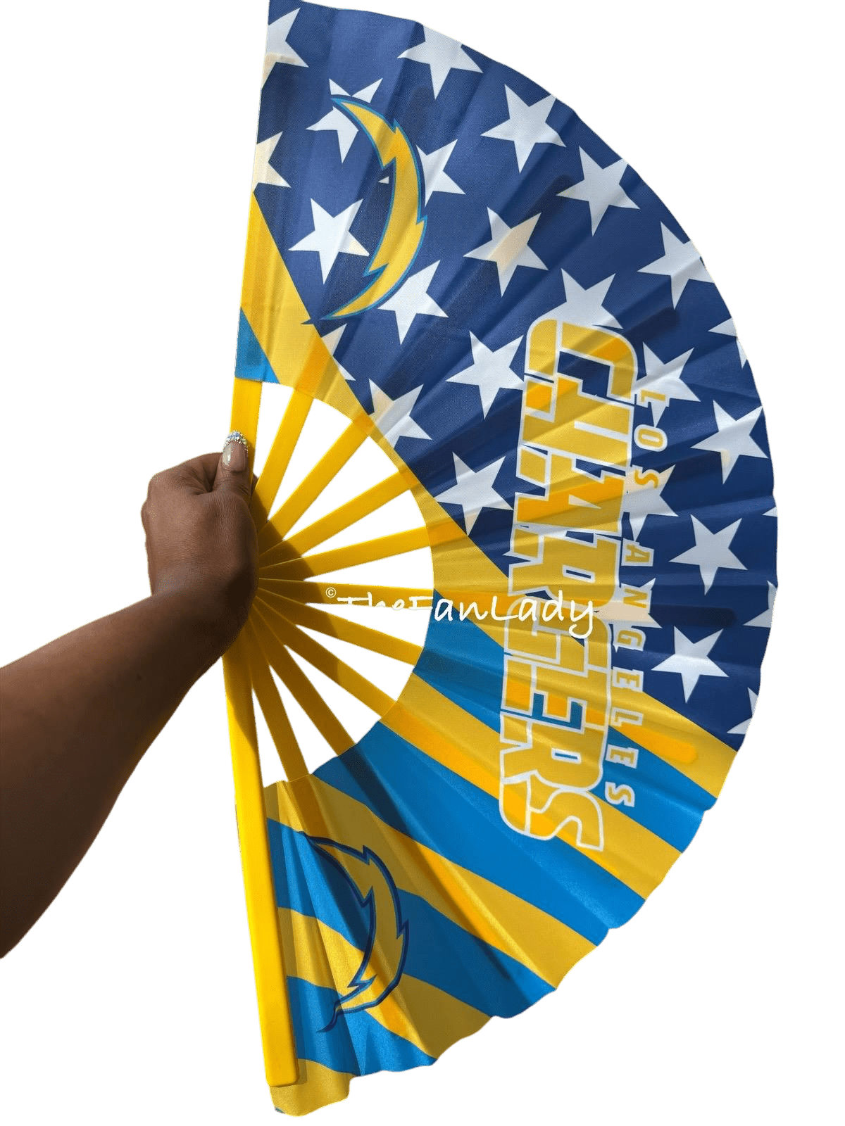 Los Angeles Chargers Clack Fan: NFL Game Day Accessory
