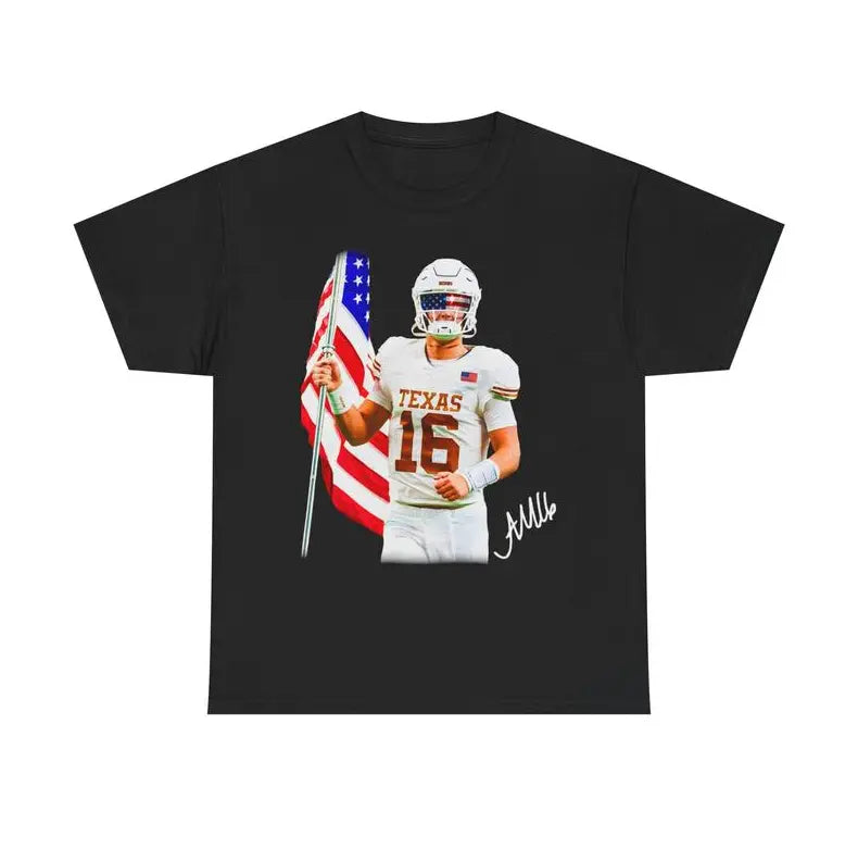 Arch Manning USA T-Shirt – American Football Quarterback Tee