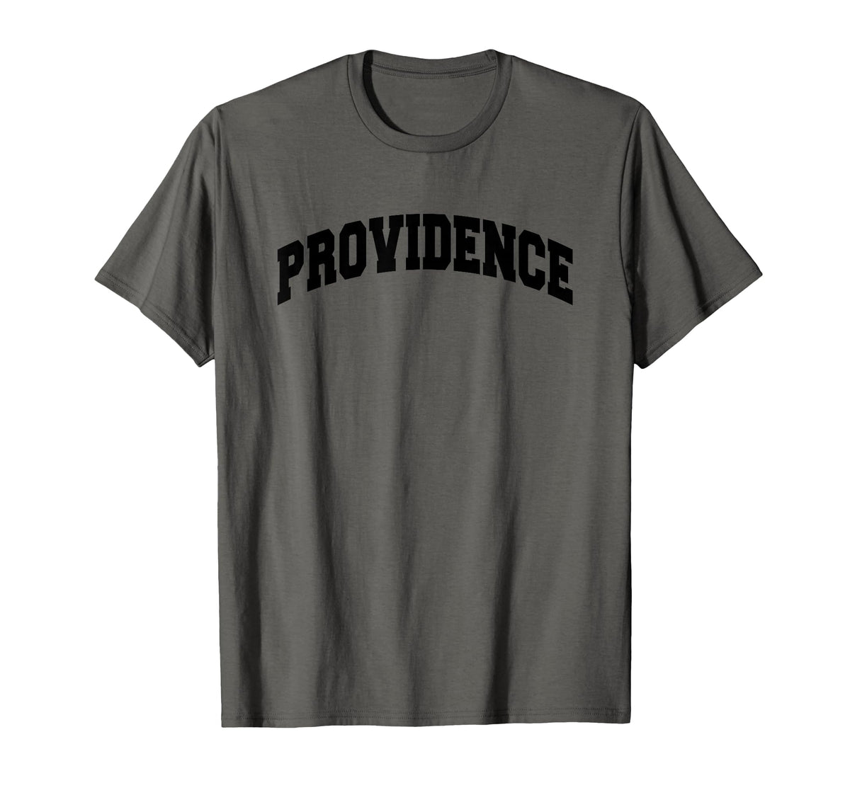Varsity College Providence Rhode T-Shirt - Minimalist Print for Adults