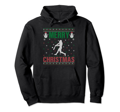 Family Pajamas Matching Baseball Player Hoodie - Custom Art Print Unisex