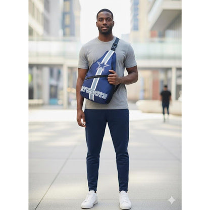 Dallas Cowboys Sling Bag: Crossbody Backpack