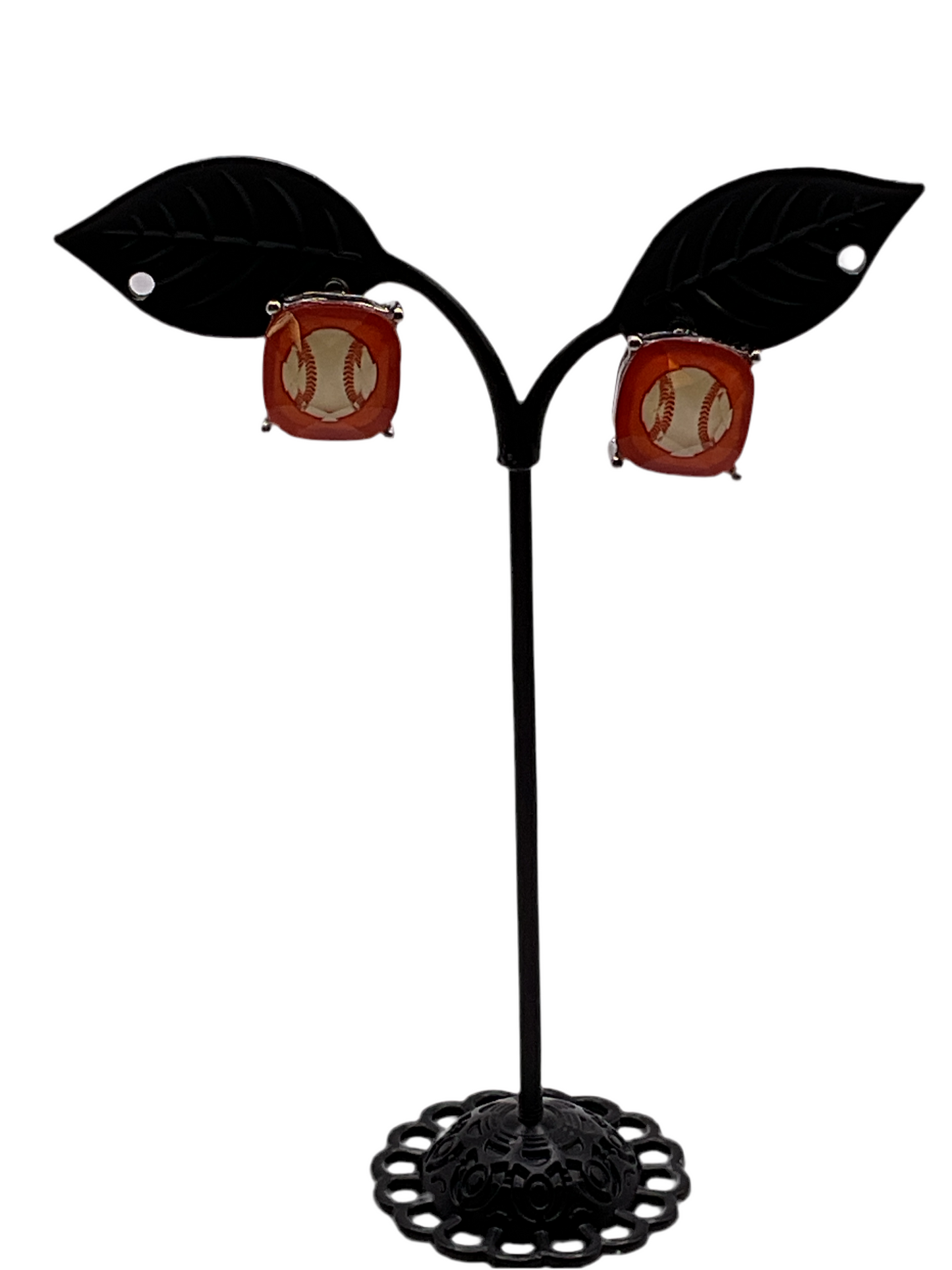 Baseball Earrings