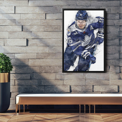 Mitch Marner Canvas Art – Toronto Maple Leafs Wall Decor