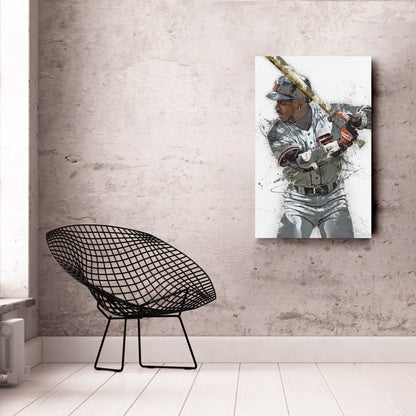 Barry Bonds Canvas Art – San Francisco Giants Wall Decor