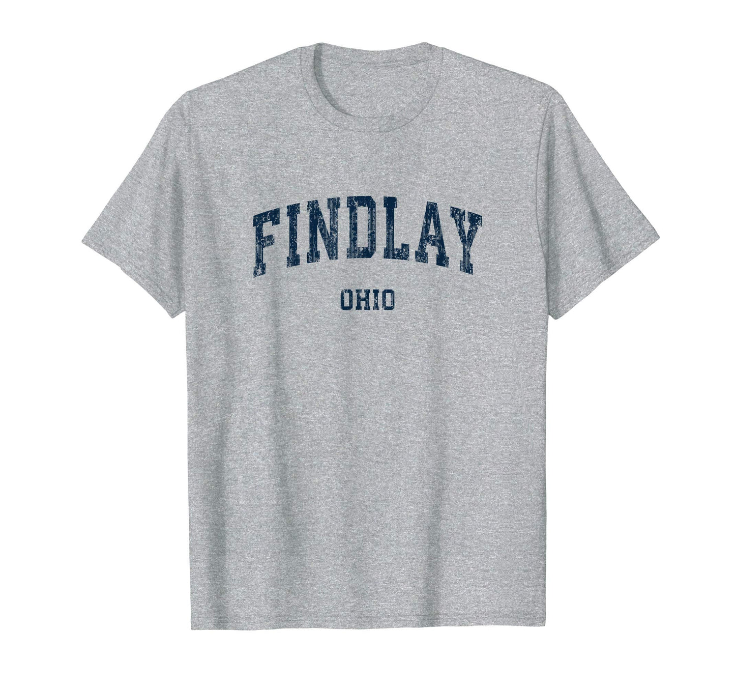 Findlay Ohio Oh Varsity Sports Navy T-Shirt - Unique Graphic Unisex