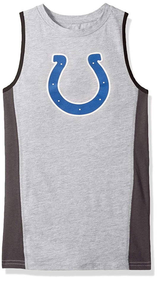 NFL Indianapolis Colts Youth Fan Gear Tank Top, Medium 10-12