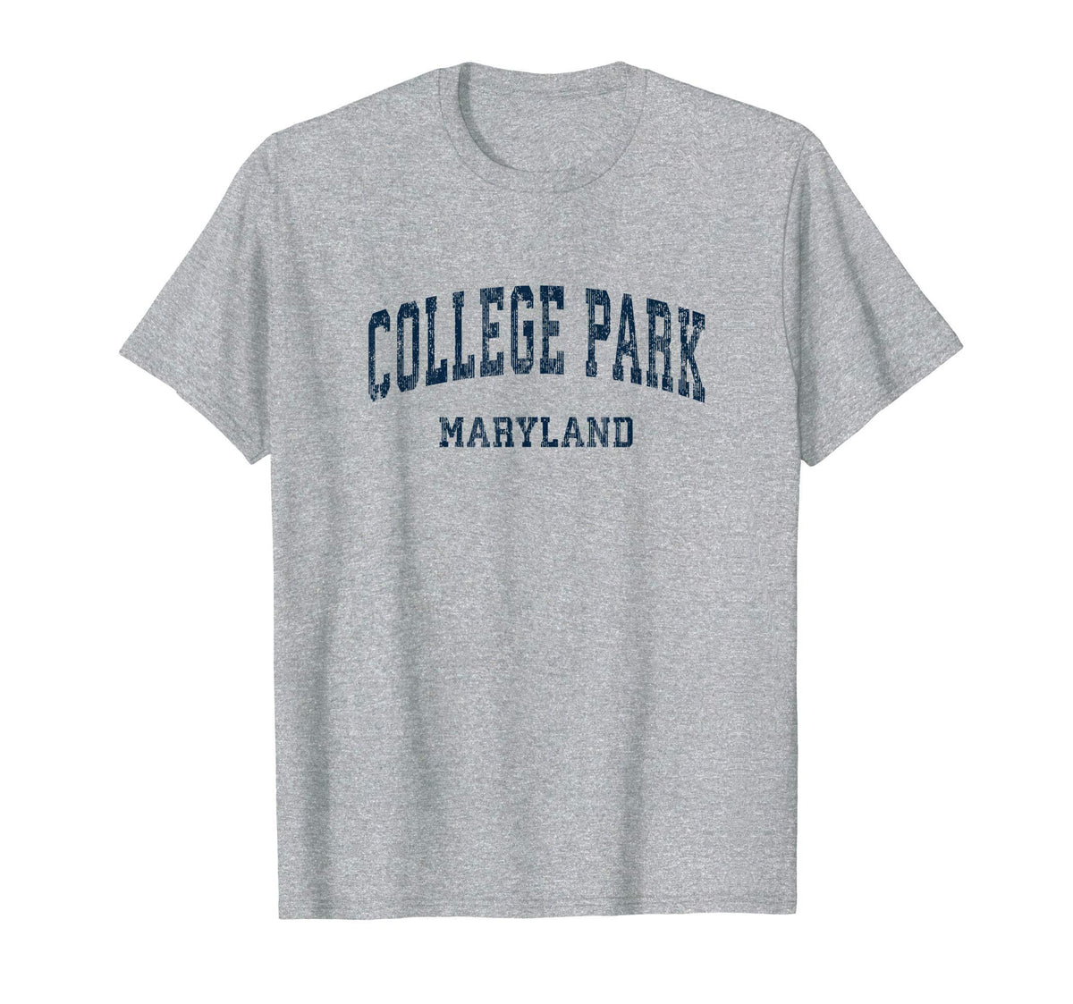 College Park Maryland Md Varsity Sports T-Shirt - Minimalist Print Unisex