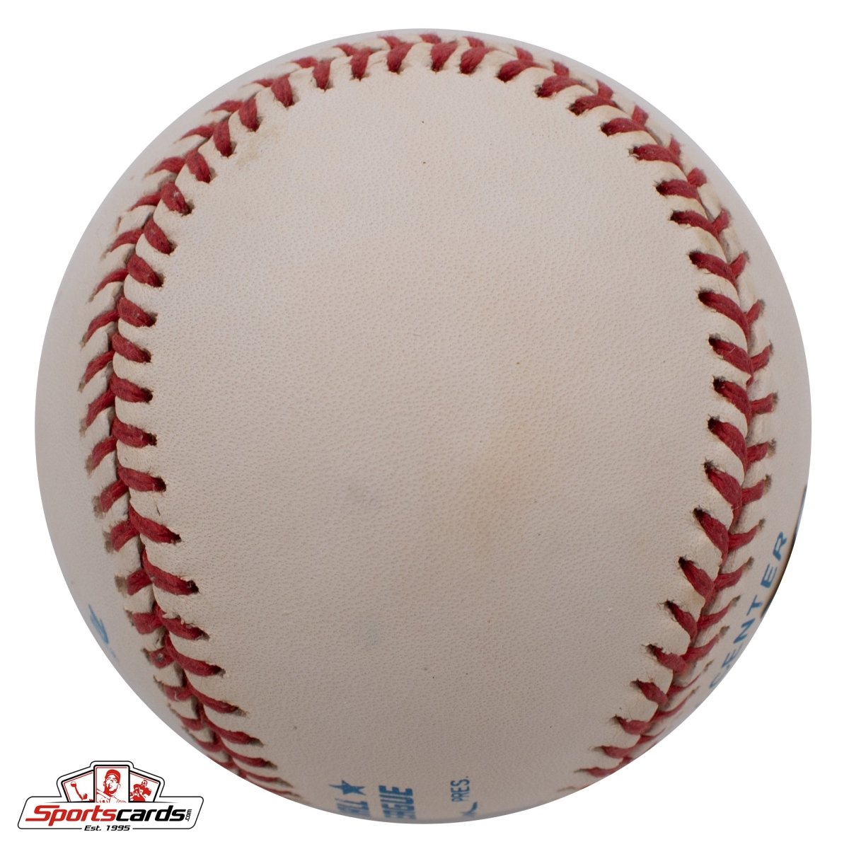 Cliff Mapes (d.1996) Single Signed Baseball NY Yankees Beckett BAS