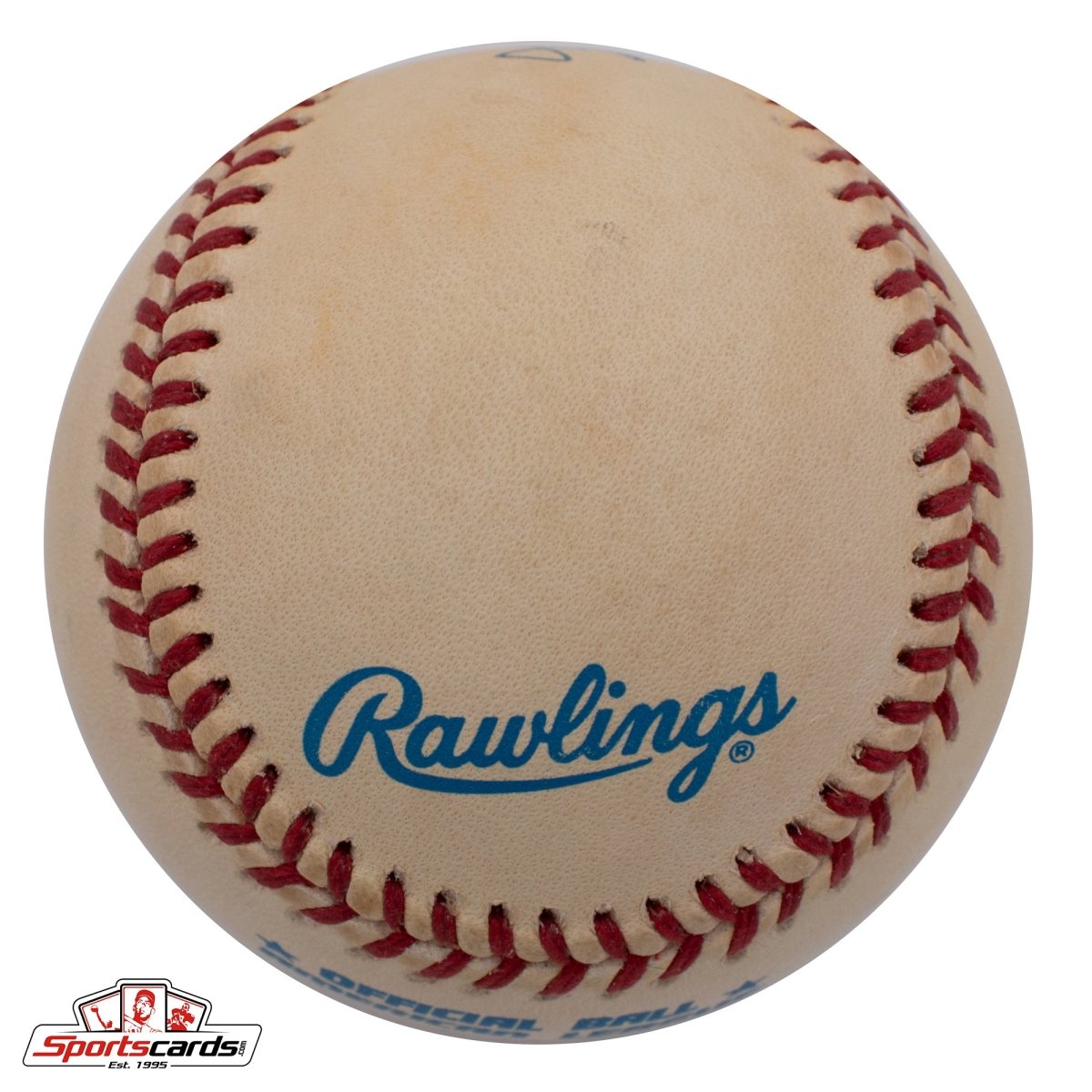 Johnny Kucks (d.2013) Single Signed Baseball Beckett BAS Yankees